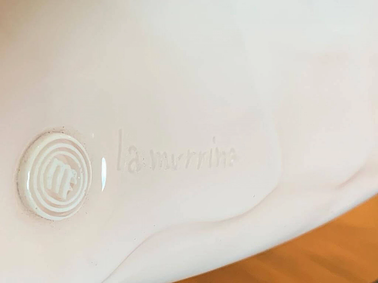 Scultura di La Murrina con base filiforme in ferro battuto, anni '60 1470108