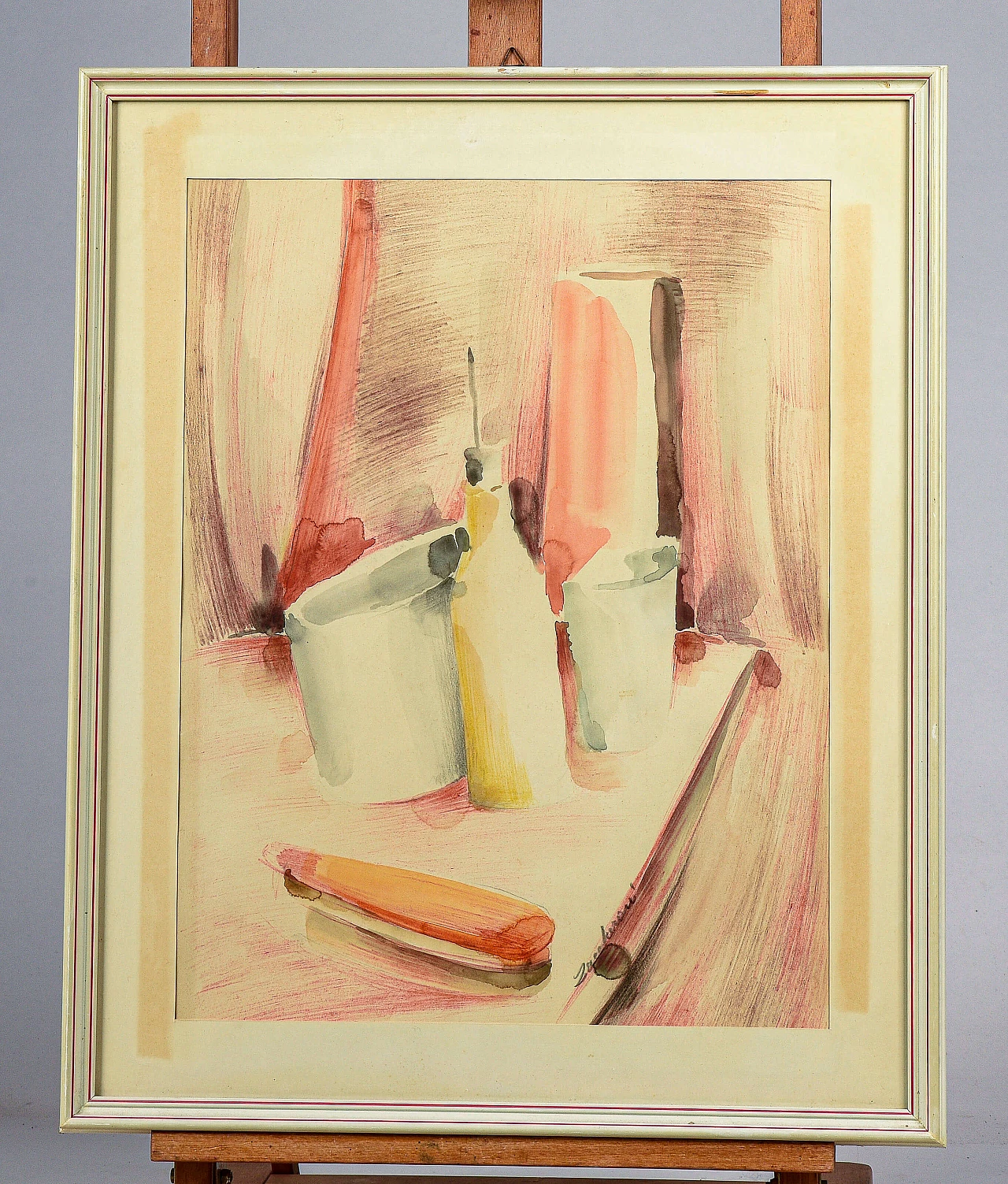 Watercolour painting by Egizio Zaccheroni, 80s 1470207