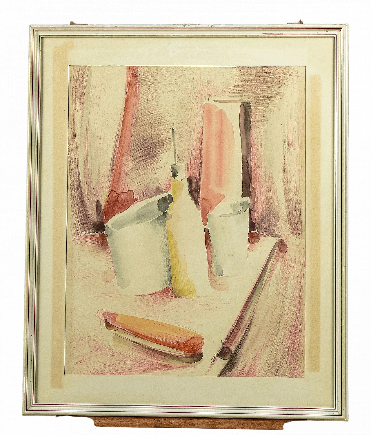 Watercolour painting by Egizio Zaccheroni, 80s 1470212