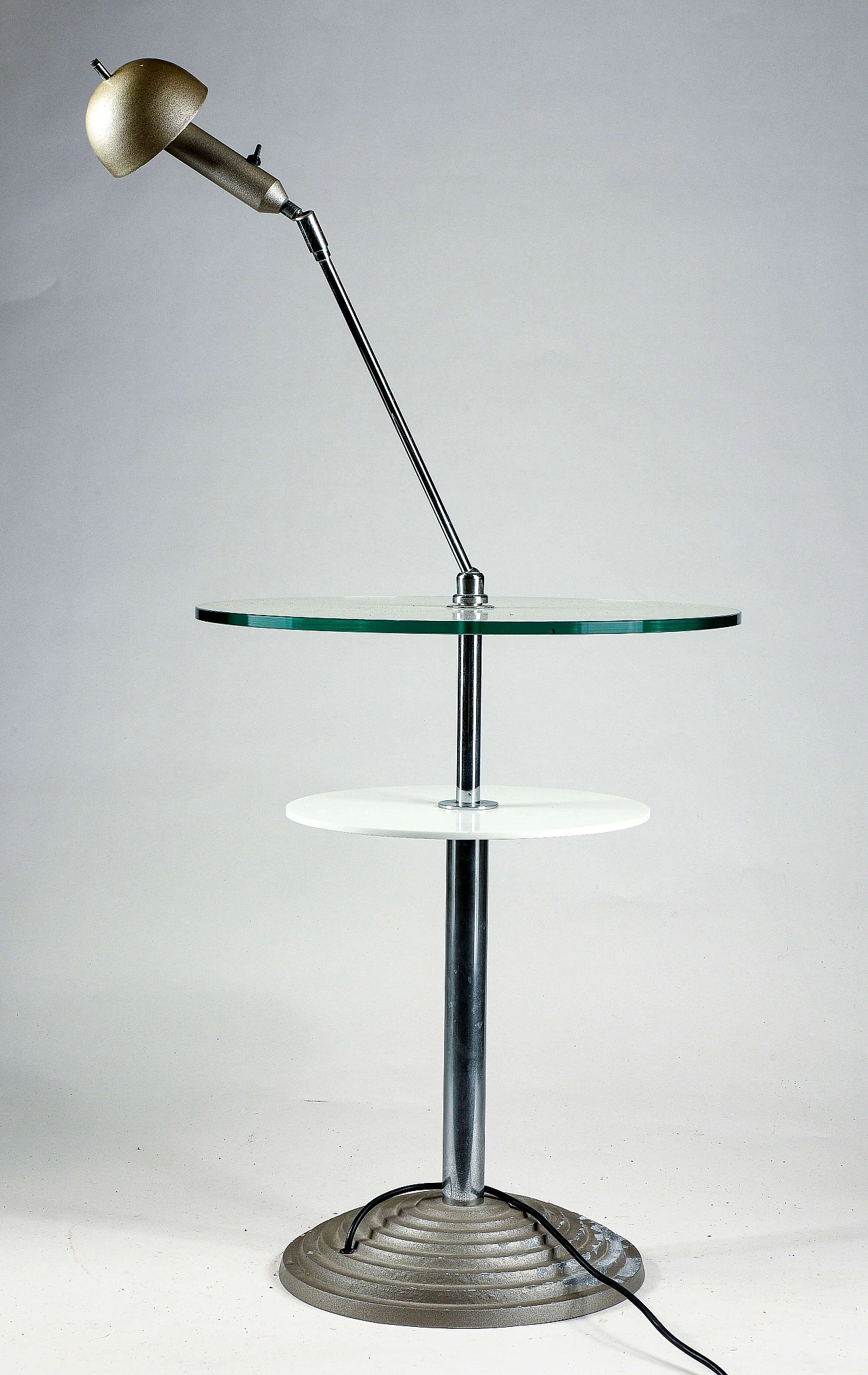 Small table with lamp by Puppa and Raggi for Fontana Arte, 1980s 1470670