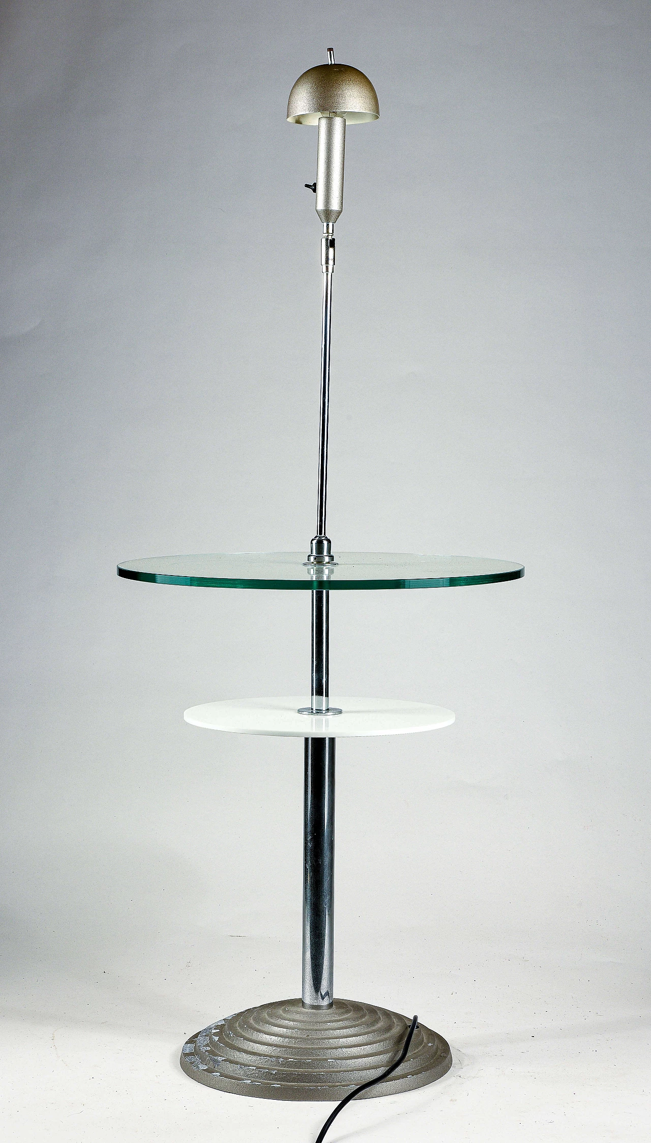 Small table with lamp by Puppa and Raggi for Fontana Arte, 1980s 1470672