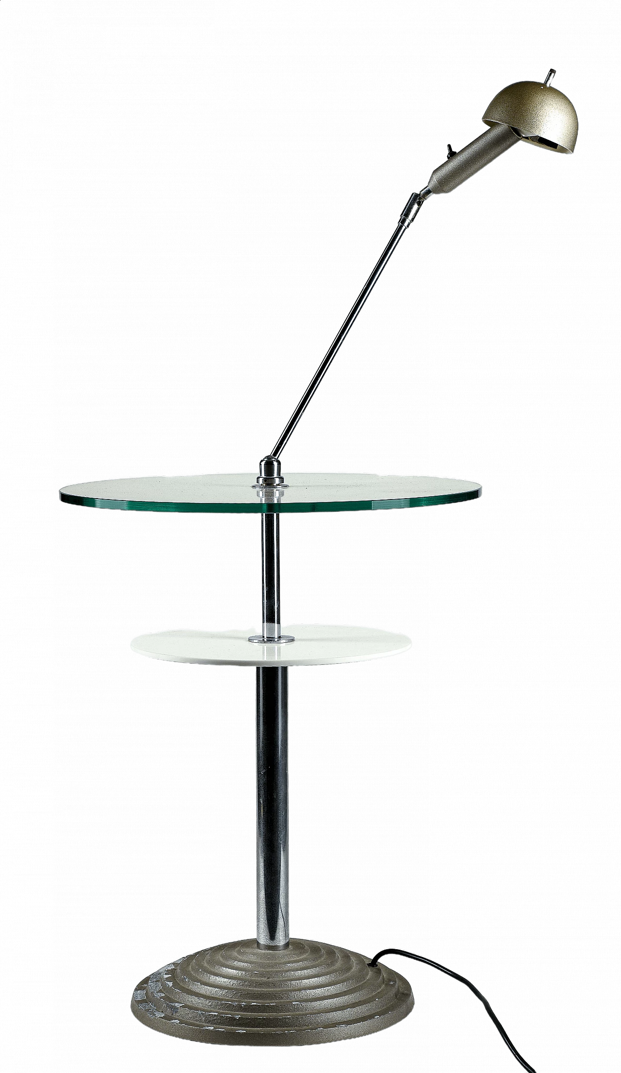 Small table with lamp by Puppa and Raggi for Fontana Arte, 1980s 1470673