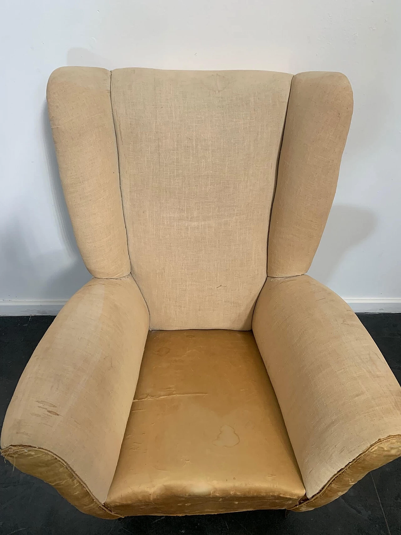 Fabric armchair, 1950s 1470743
