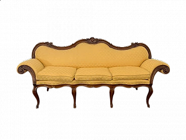 Louis XV style conversation sofa, 19th century