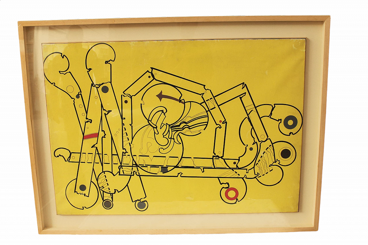 La Calcolatrice dalla serie Macchine Inutili di Renato Volpini, anni '60 1471072