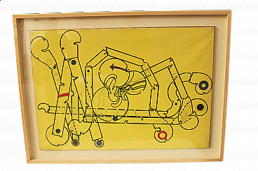 La Calcolatrice from the series Macchine Inutili di Renato Volpini, 1960s