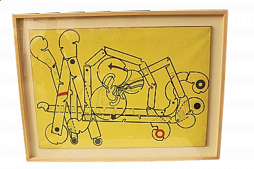 La Calcolatrice dalla serie Macchine Inutili di Renato Volpini, anni '60