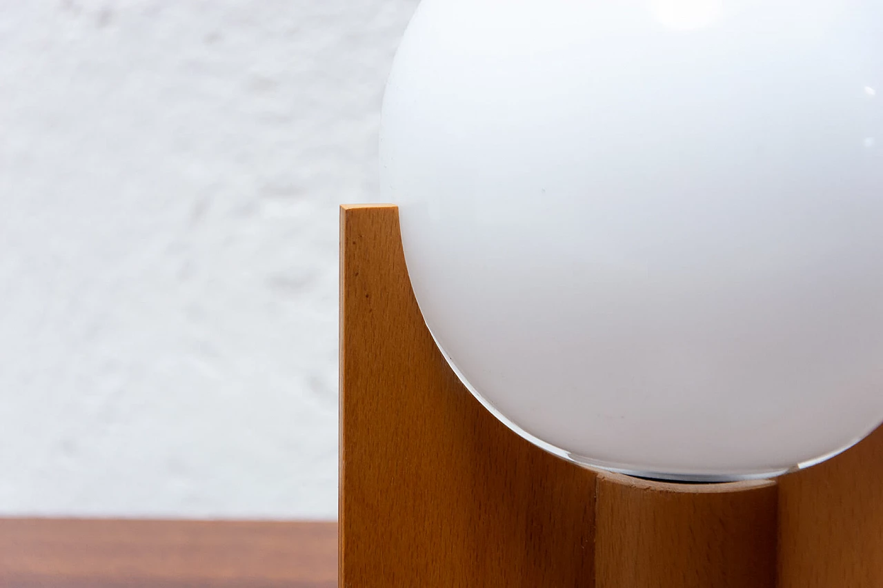 Pair of table lamps by Drevo Humpolec, 1970s 1471093