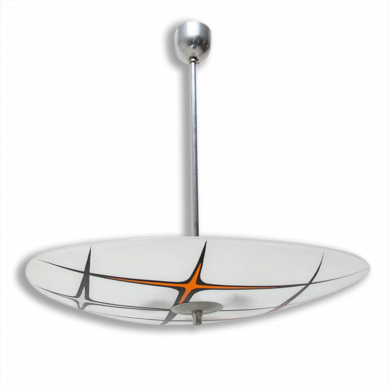 Chandelier with painted decorations, 1960s 1471112