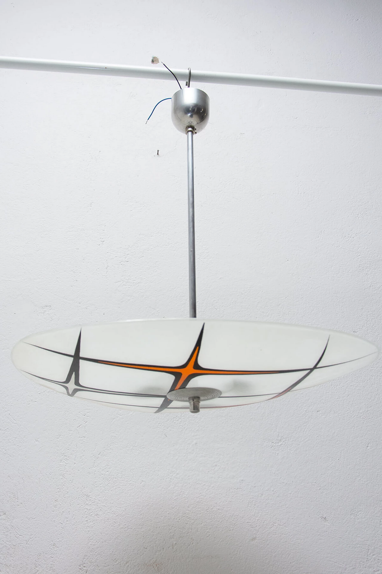 Chandelier with painted decorations, 1960s 1471113