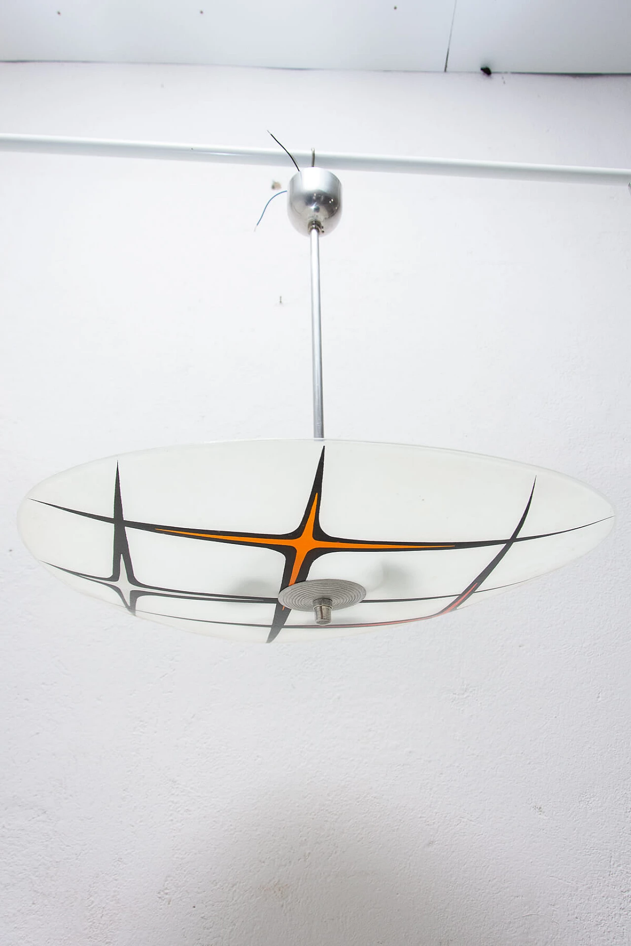 Chandelier with painted decorations, 1960s 1471114