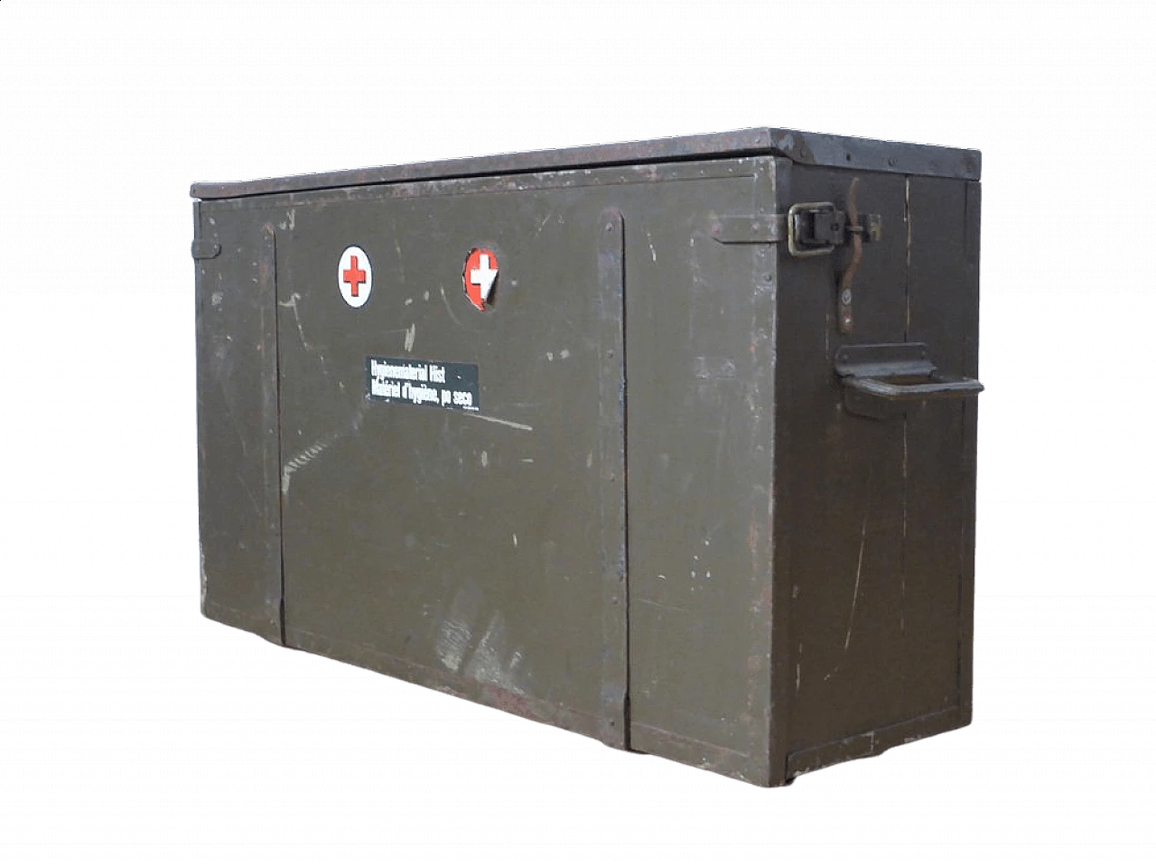 Metal military first aid case, 1940s 1472261