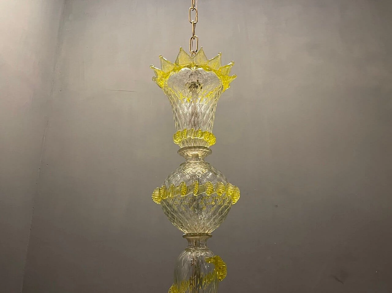 Murano glass flower chandelier, 1960s 1472293