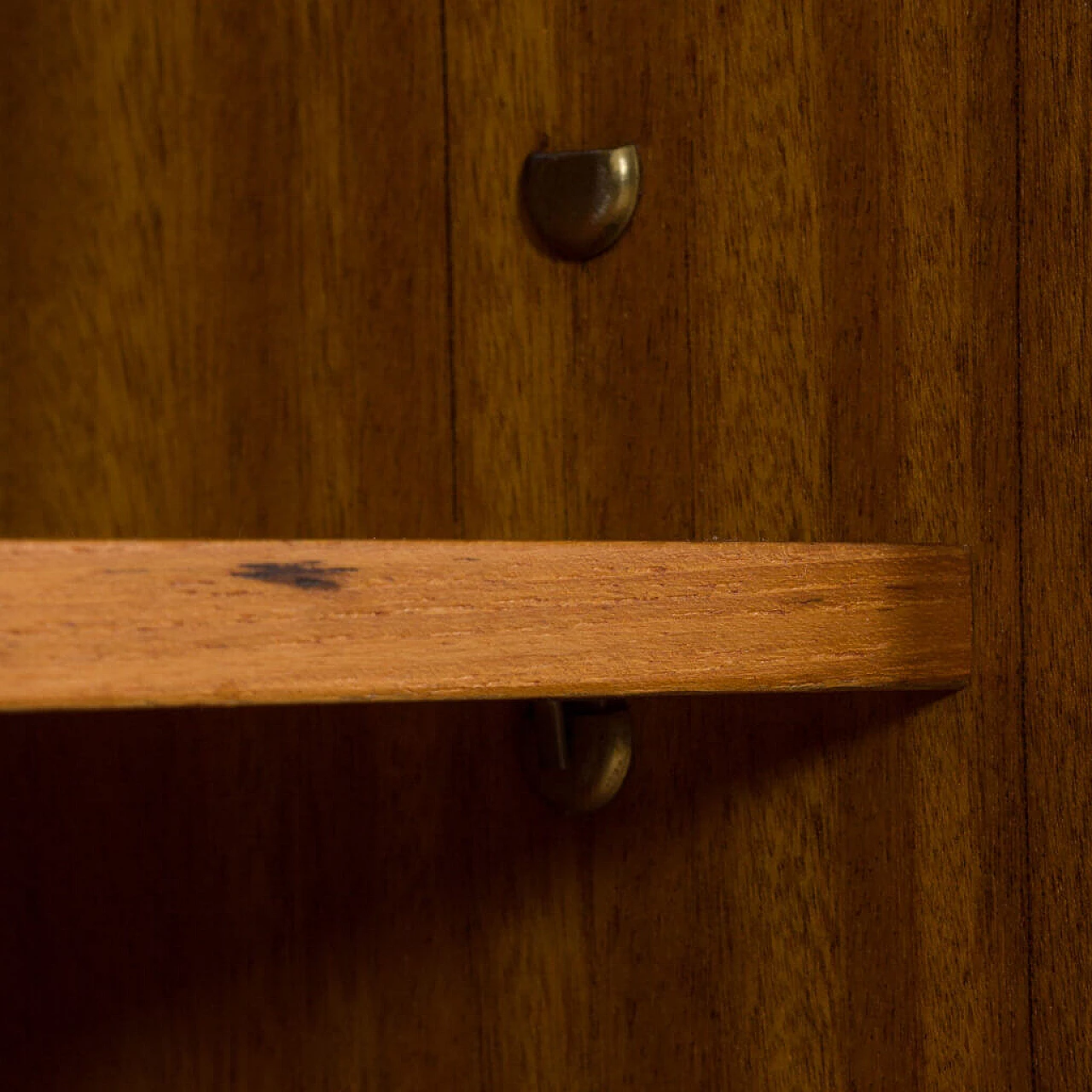 Sideboard with 4 drawers in teak, 1960s 1472354