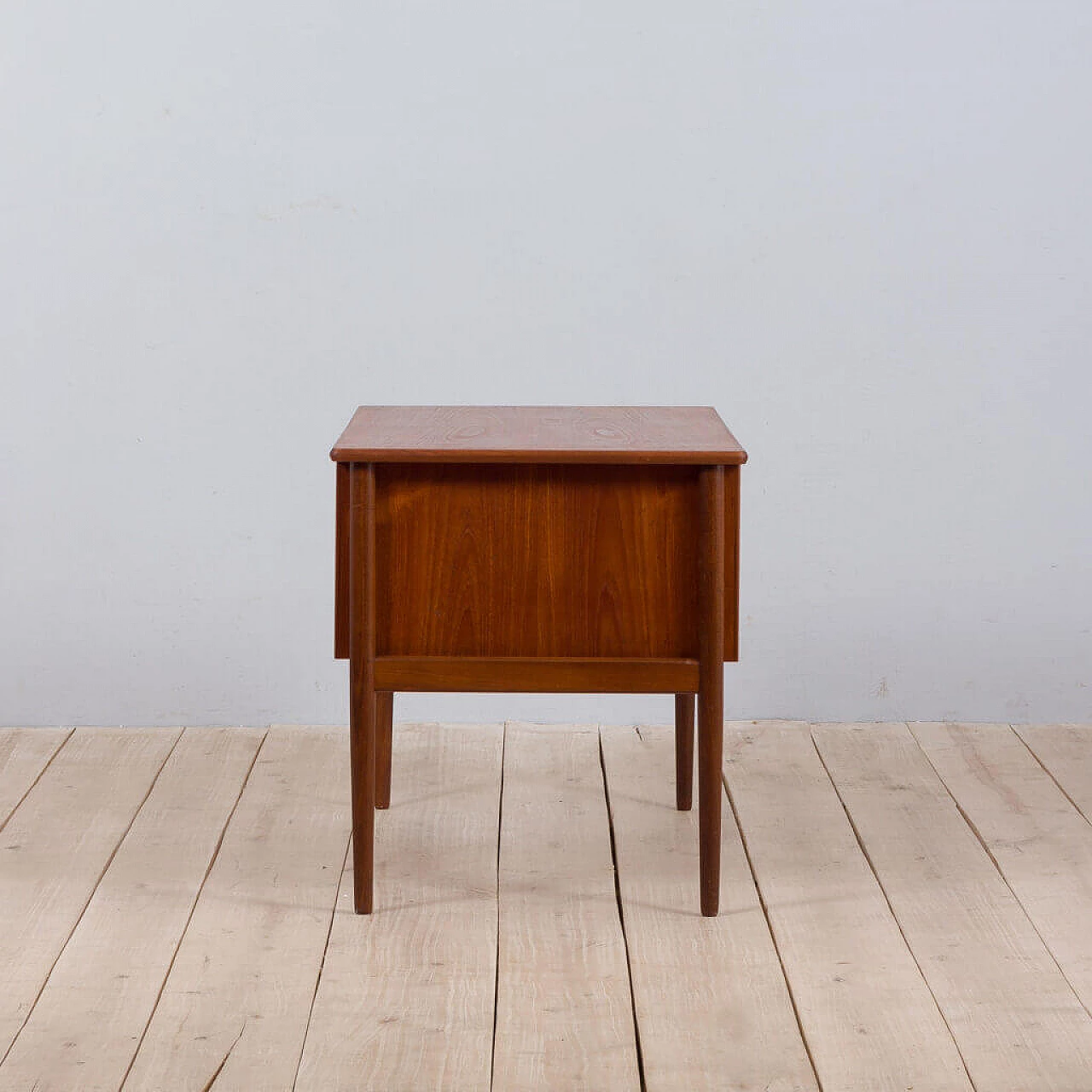 Teak desk with 6 drawers, 1960s 1472574