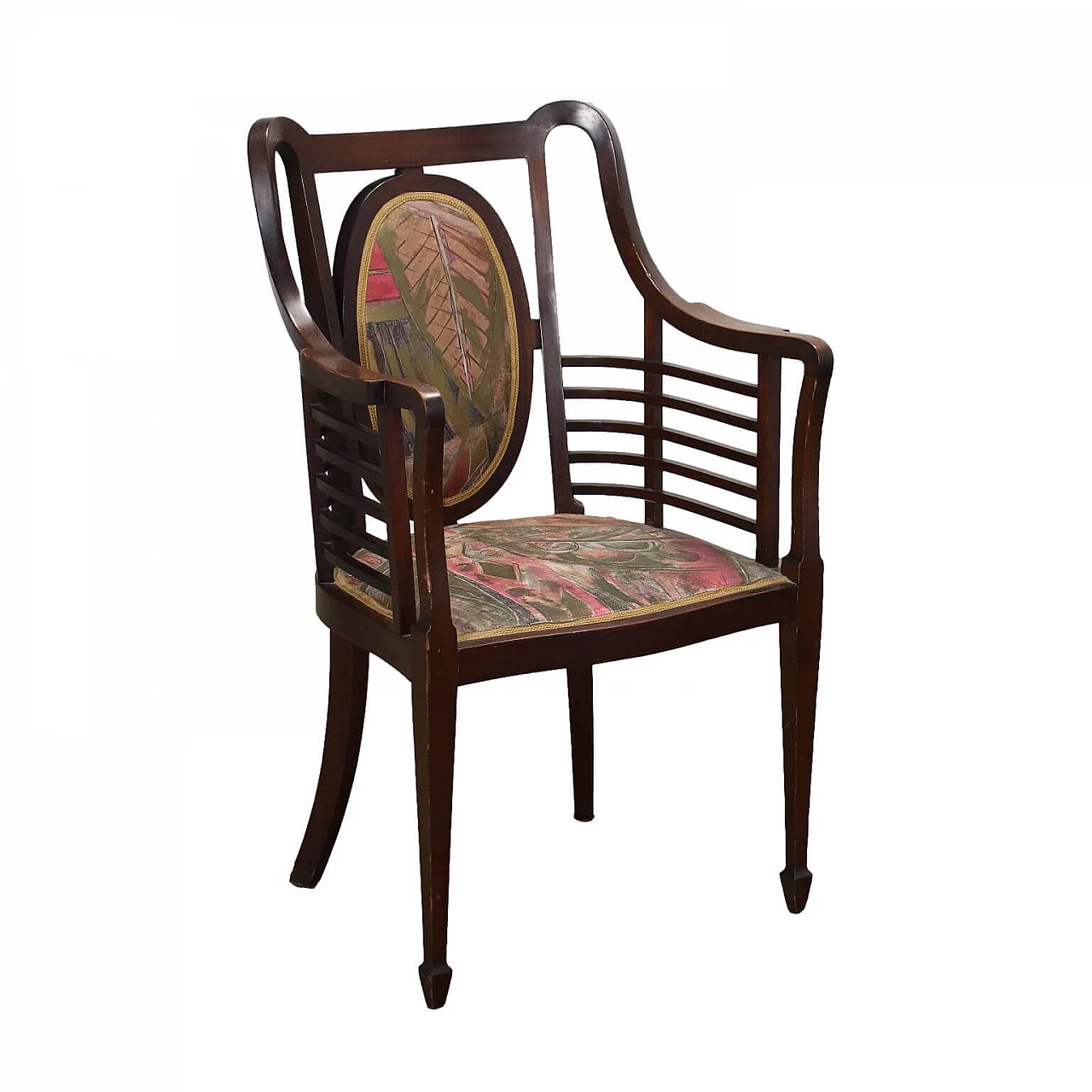 Poltrona Liberty in mogano, anni '20 1472653