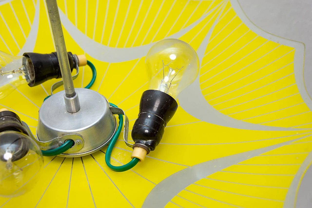 Flower-shaped chandelier, 1960s 1473085