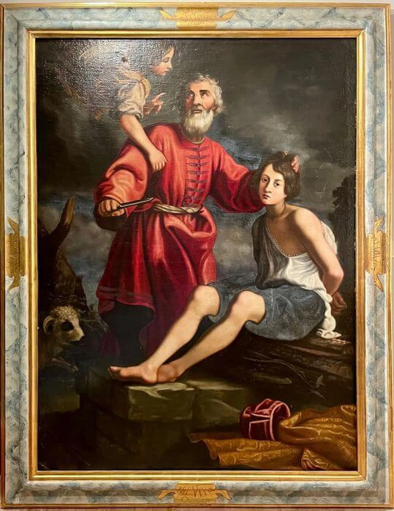 Oil on canvas Sacrifice of Isaac from the Curradi workshop, 17th century 1473471