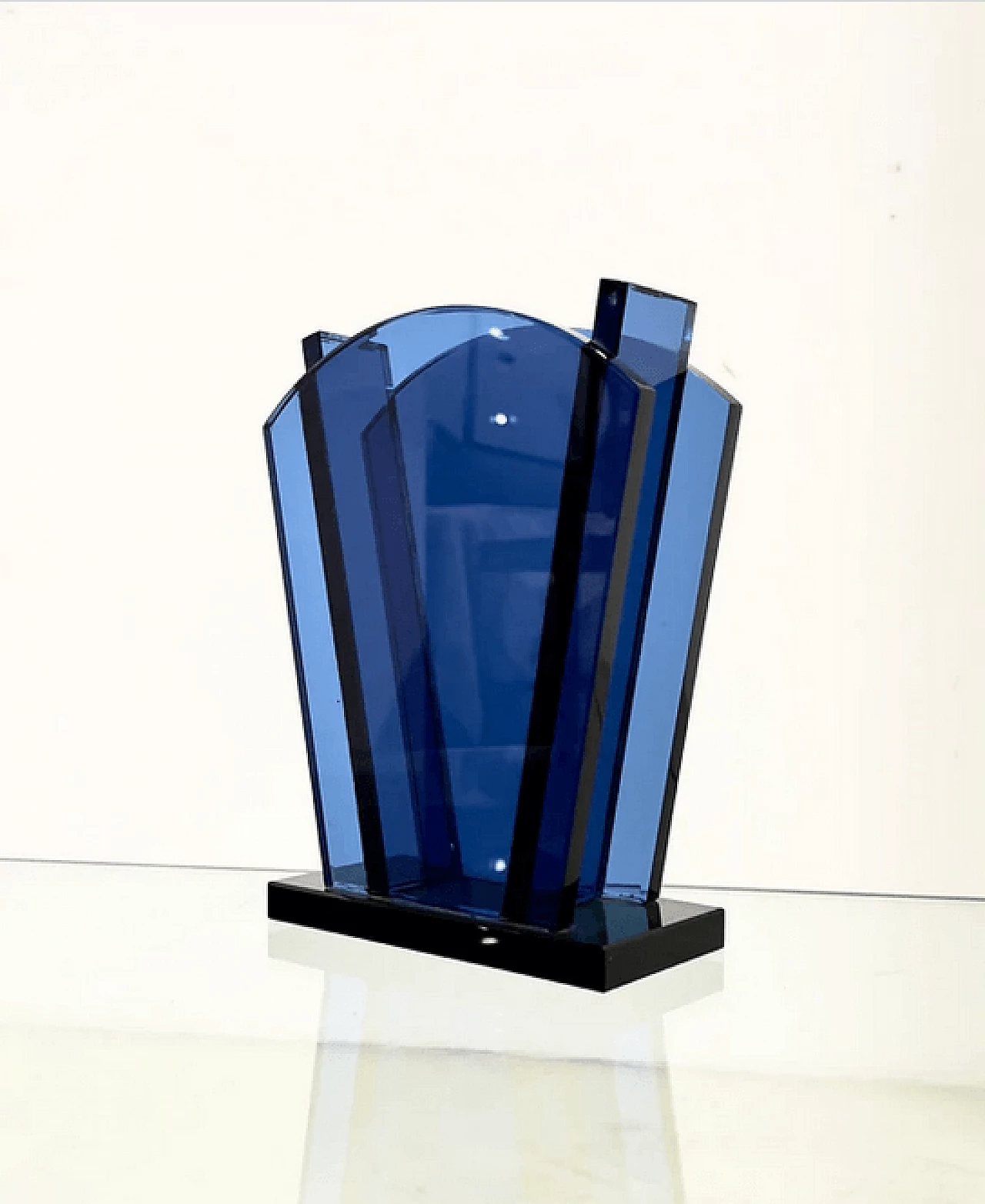 Murano glass vase by Sottsass for Fontana Arte, 1950s 1473603