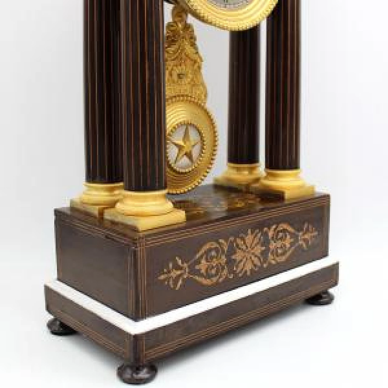 Charles X style pendulum clock in rosewood, 19th century 1473885