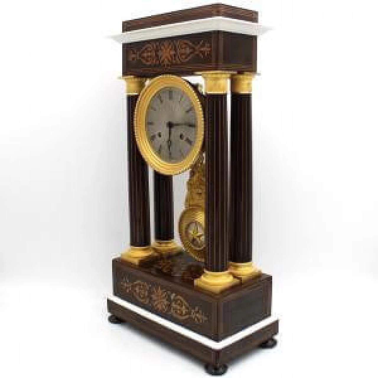 Charles X style pendulum clock in rosewood, 19th century 1473886
