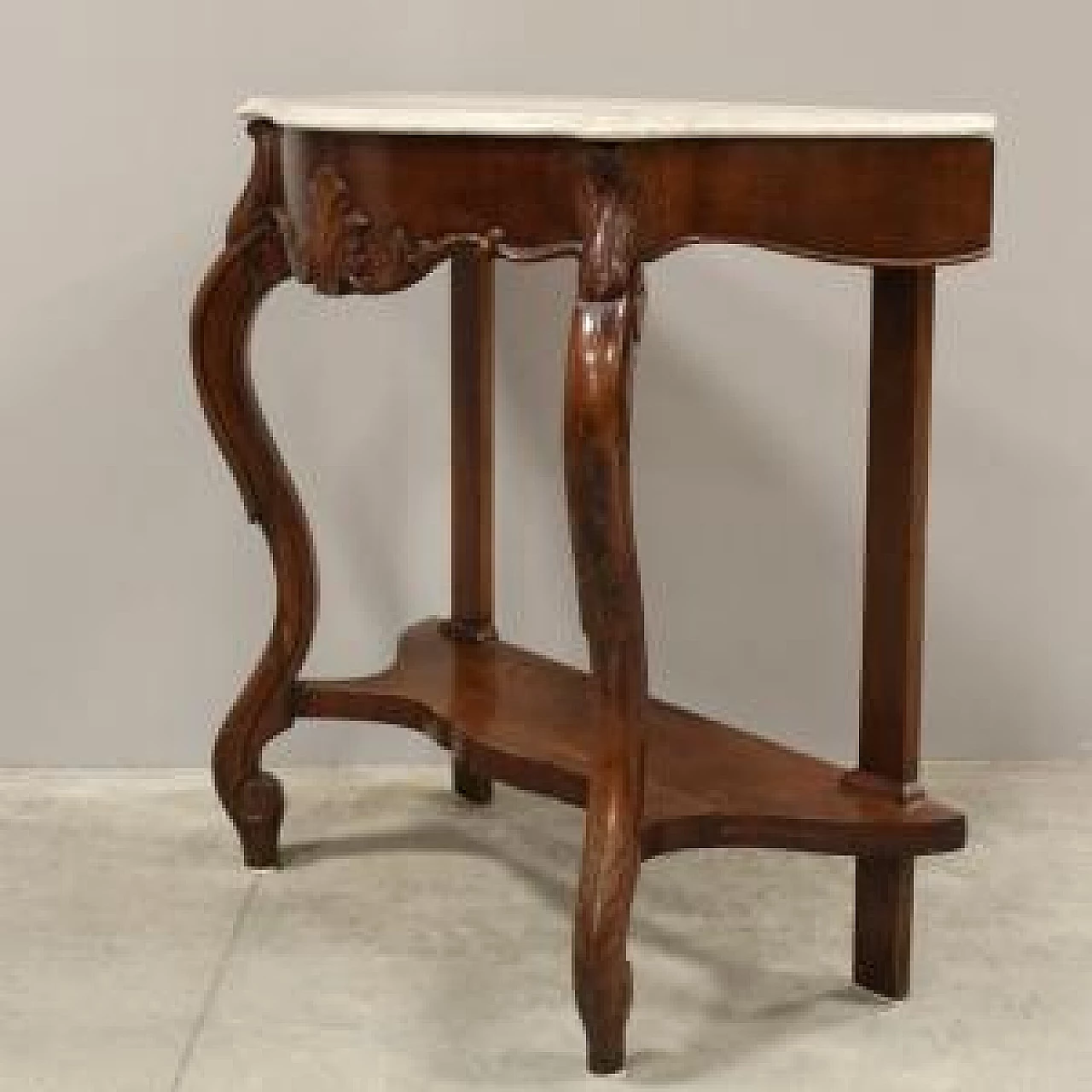 Louis Philippe style walnut console table, 19th century 1473939