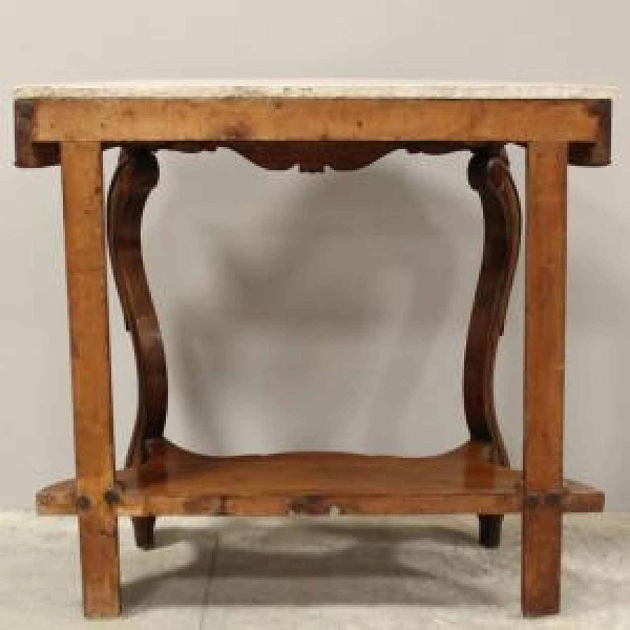 Louis Philippe style walnut console table, 19th century 1473942