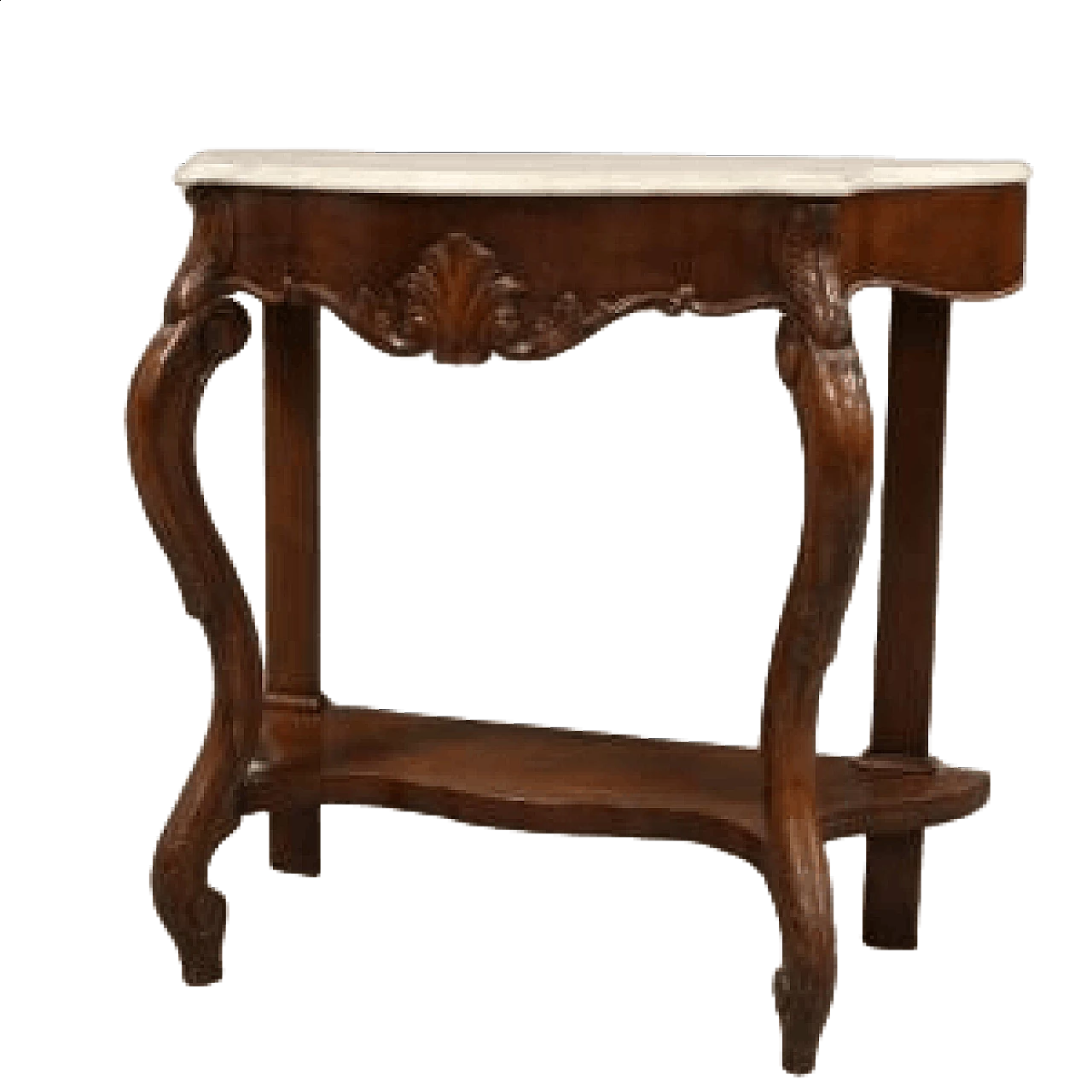Louis Philippe style walnut console table, 19th century 1473957