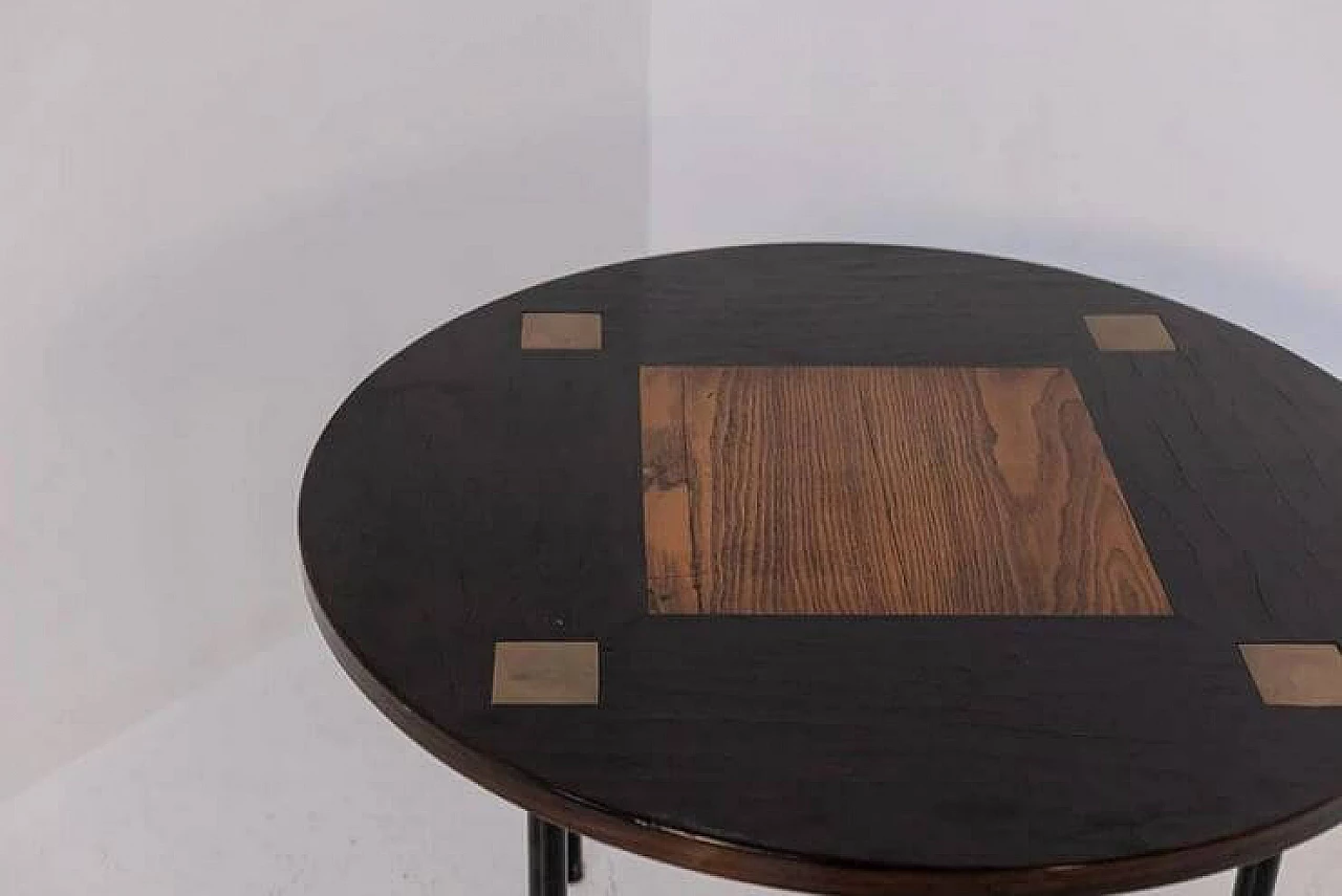 Tavolino in legno di Ettore Sottsass per Poltronova, anni '50 1473966