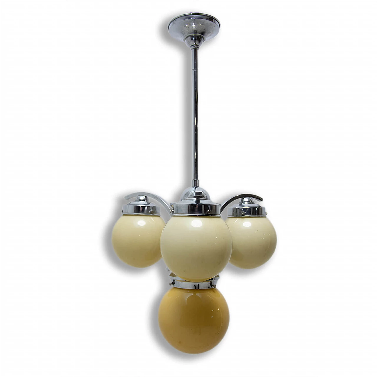 Art Deco style three-armed chandelier, 1930s 1473987