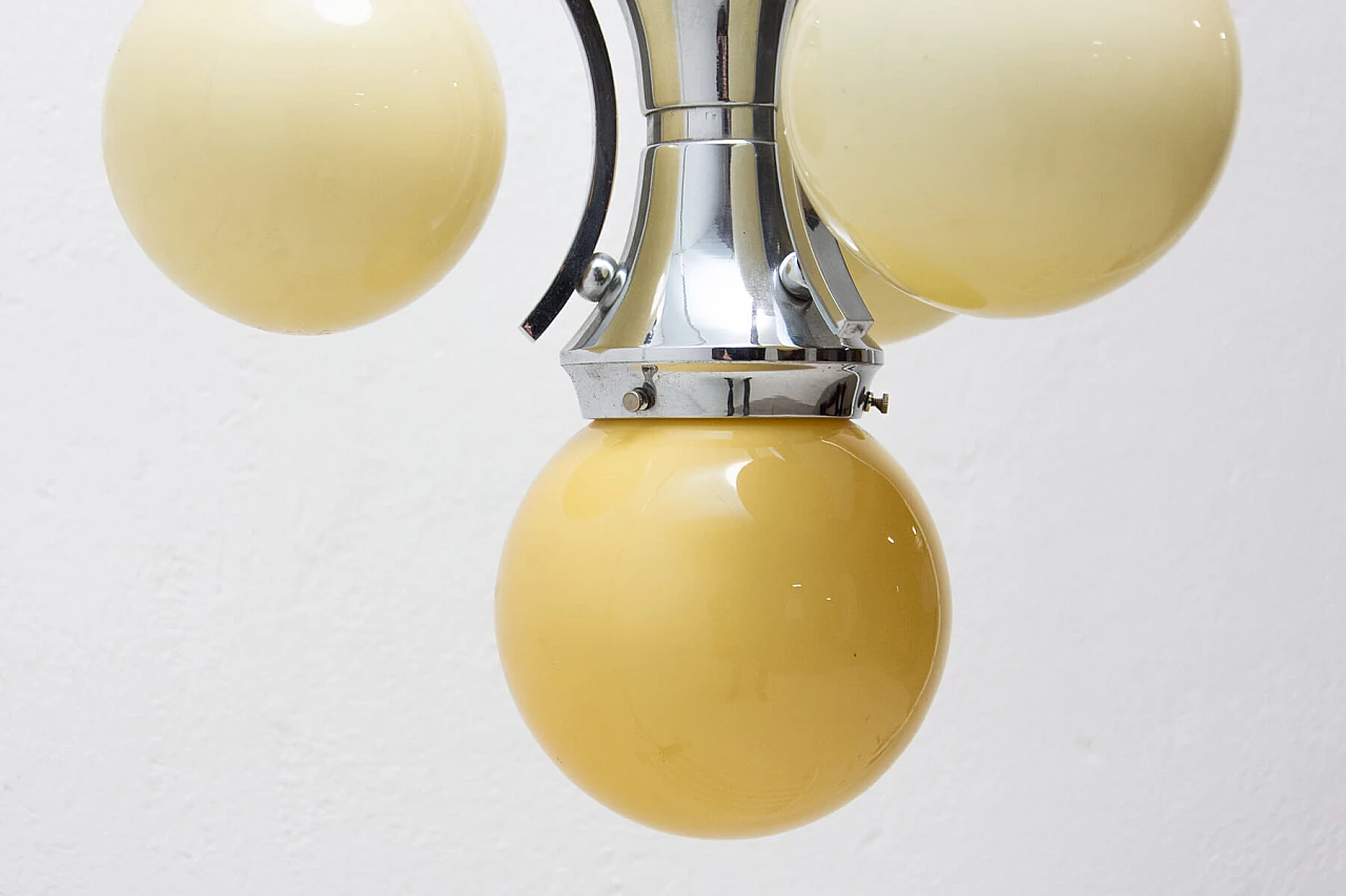 Art Deco style three-armed chandelier, 1930s 1473991