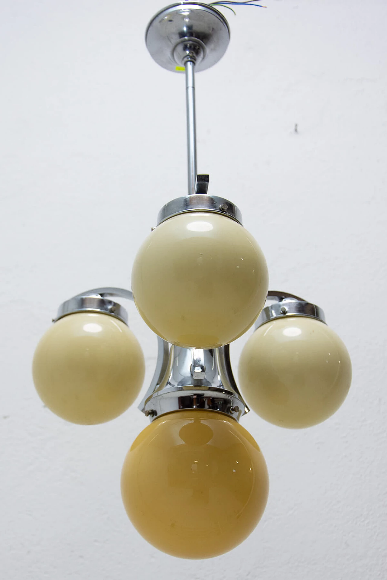 Art Deco style three-armed chandelier, 1930s 1473999