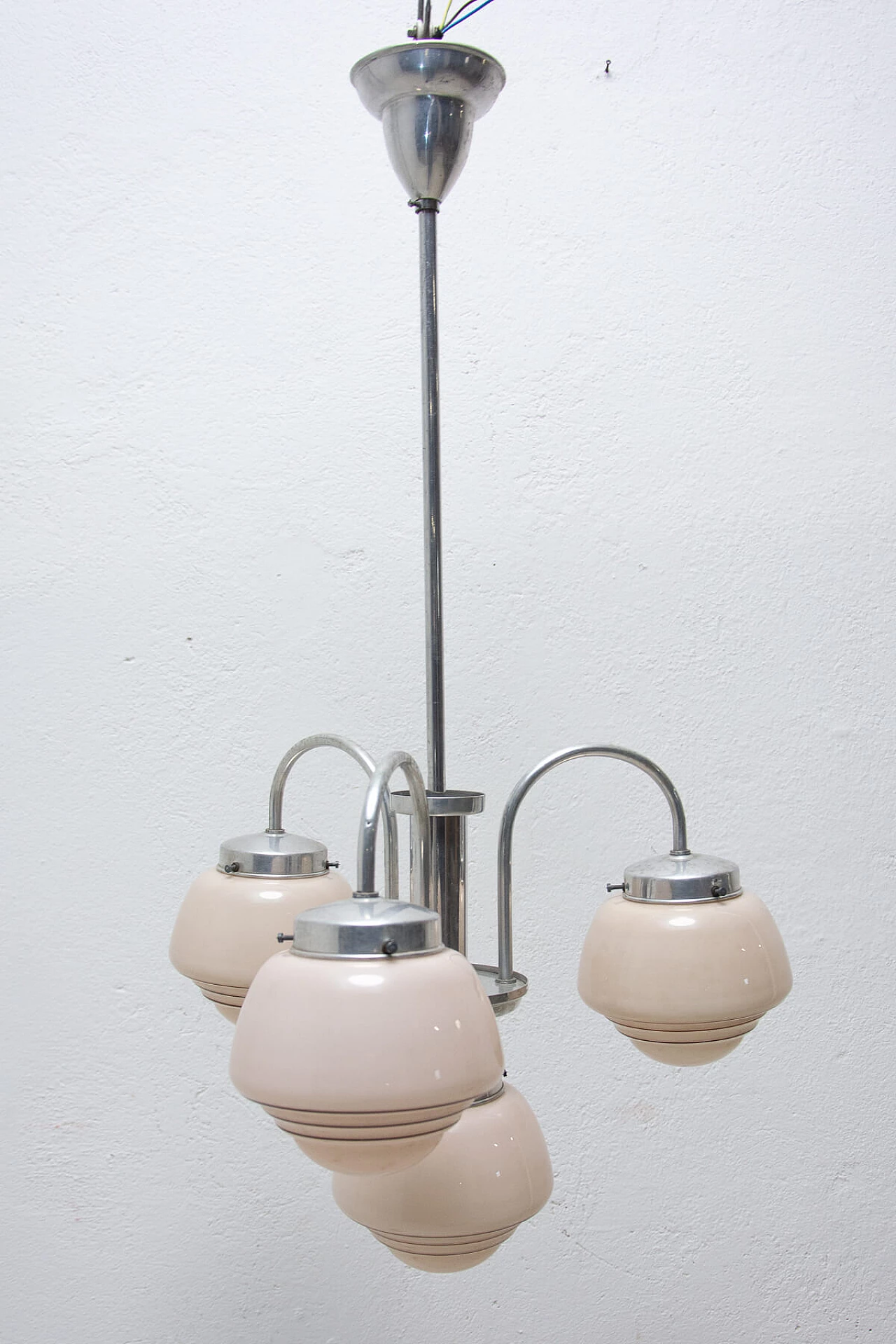 Art Deco chandelier with 3 arms, 1930s 1474090