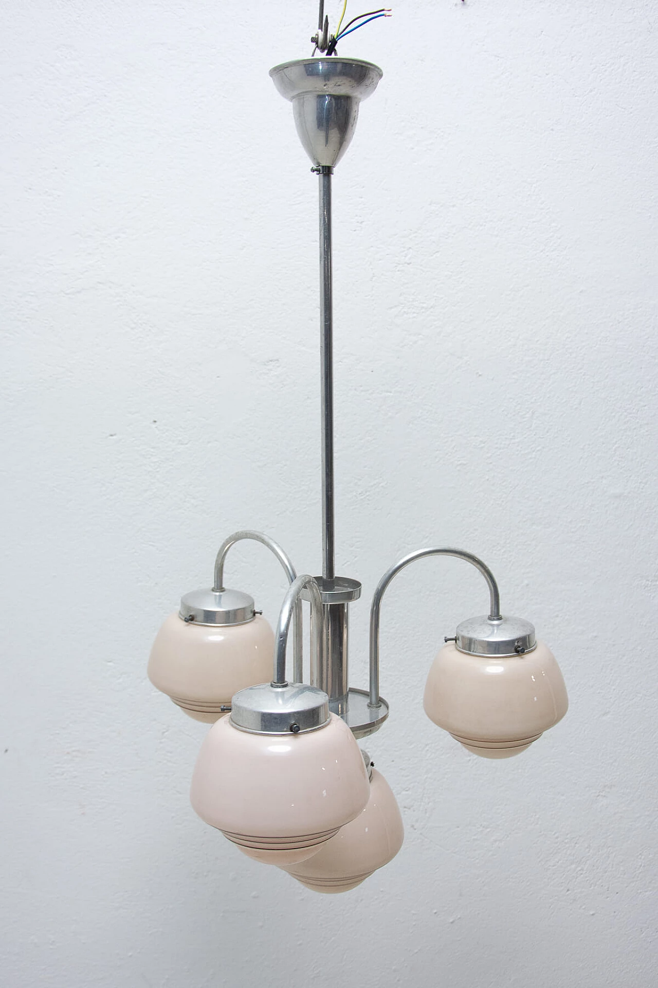 Art Deco chandelier with 3 arms, 1930s 1474091