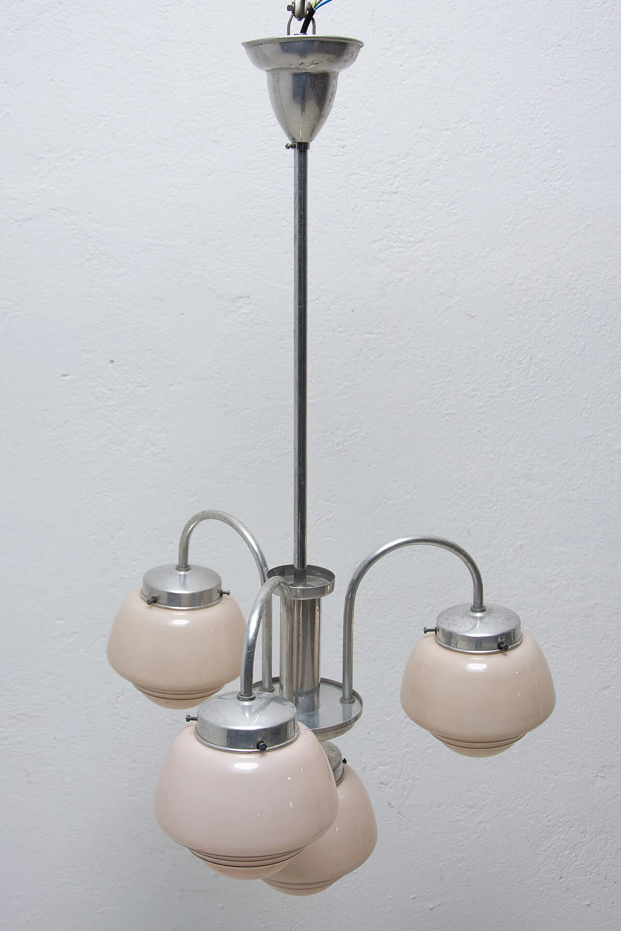 Art Deco chandelier with 3 arms, 1930s 1474092