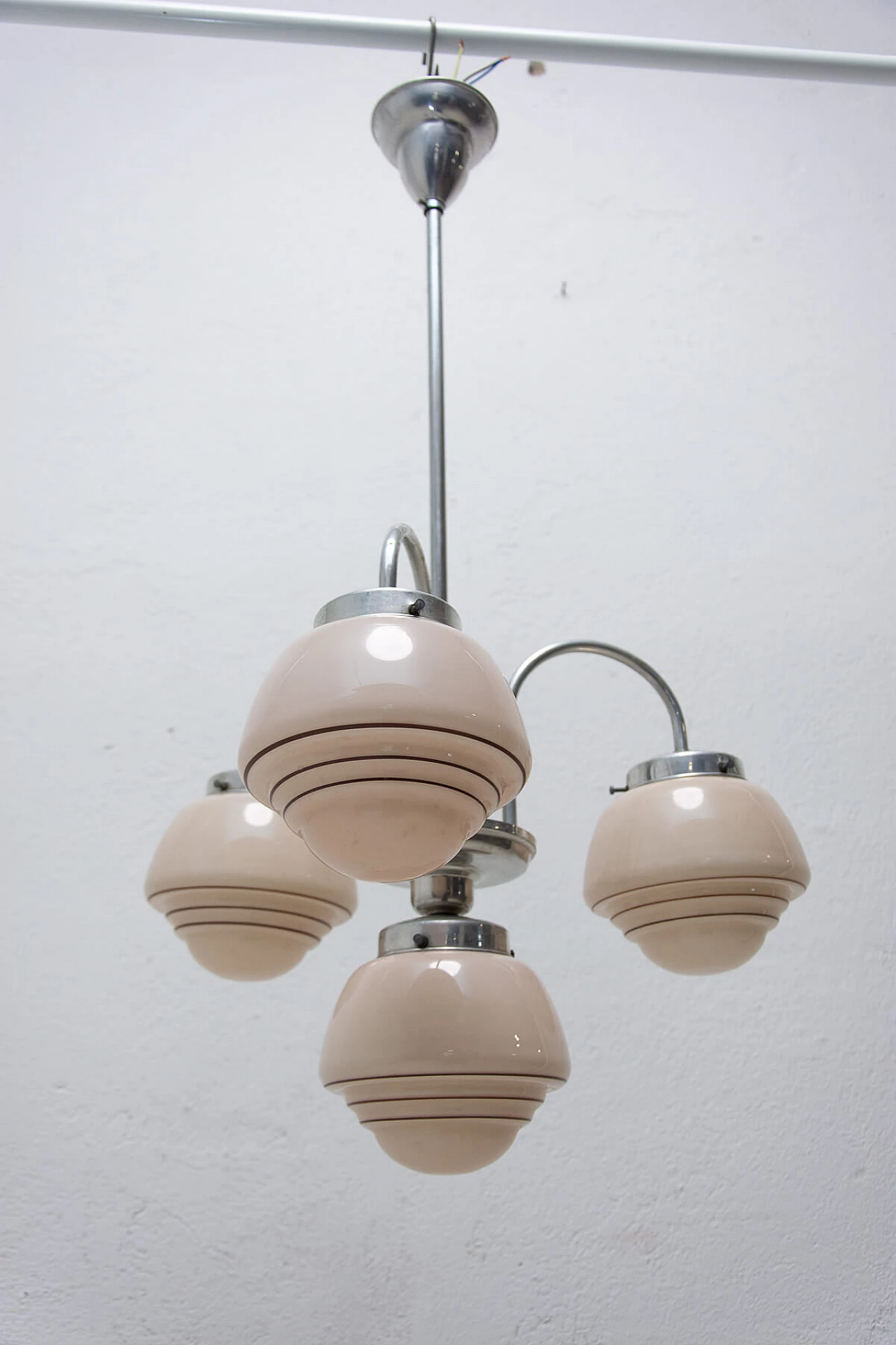 Art Deco chandelier with 3 arms, 1930s 1474178