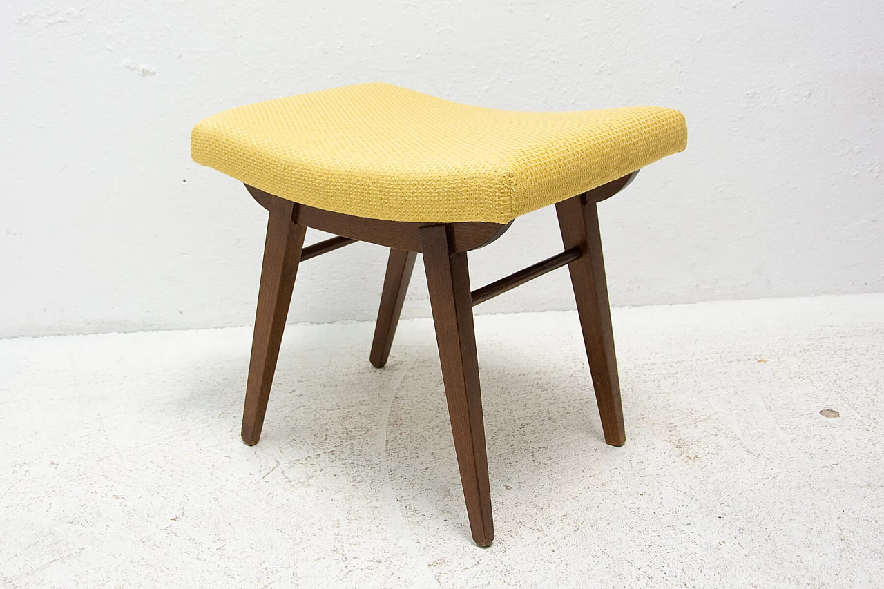 Sgabello poggiapiedi Západoslovenské Nábytkárské Závody, anni '70 1474517