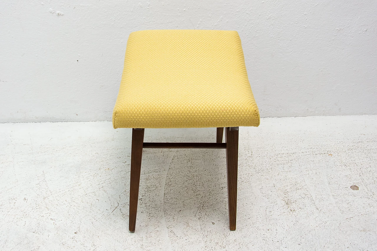 Sgabello poggiapiedi Západoslovenské Nábytkárské Závody, anni '70 1474521