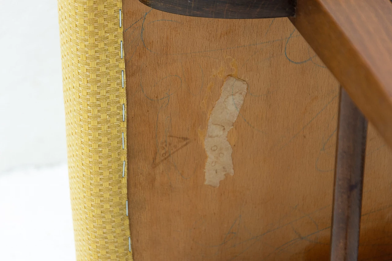 Sgabello poggiapiedi Západoslovenské Nábytkárské Závody, anni '70 1474525