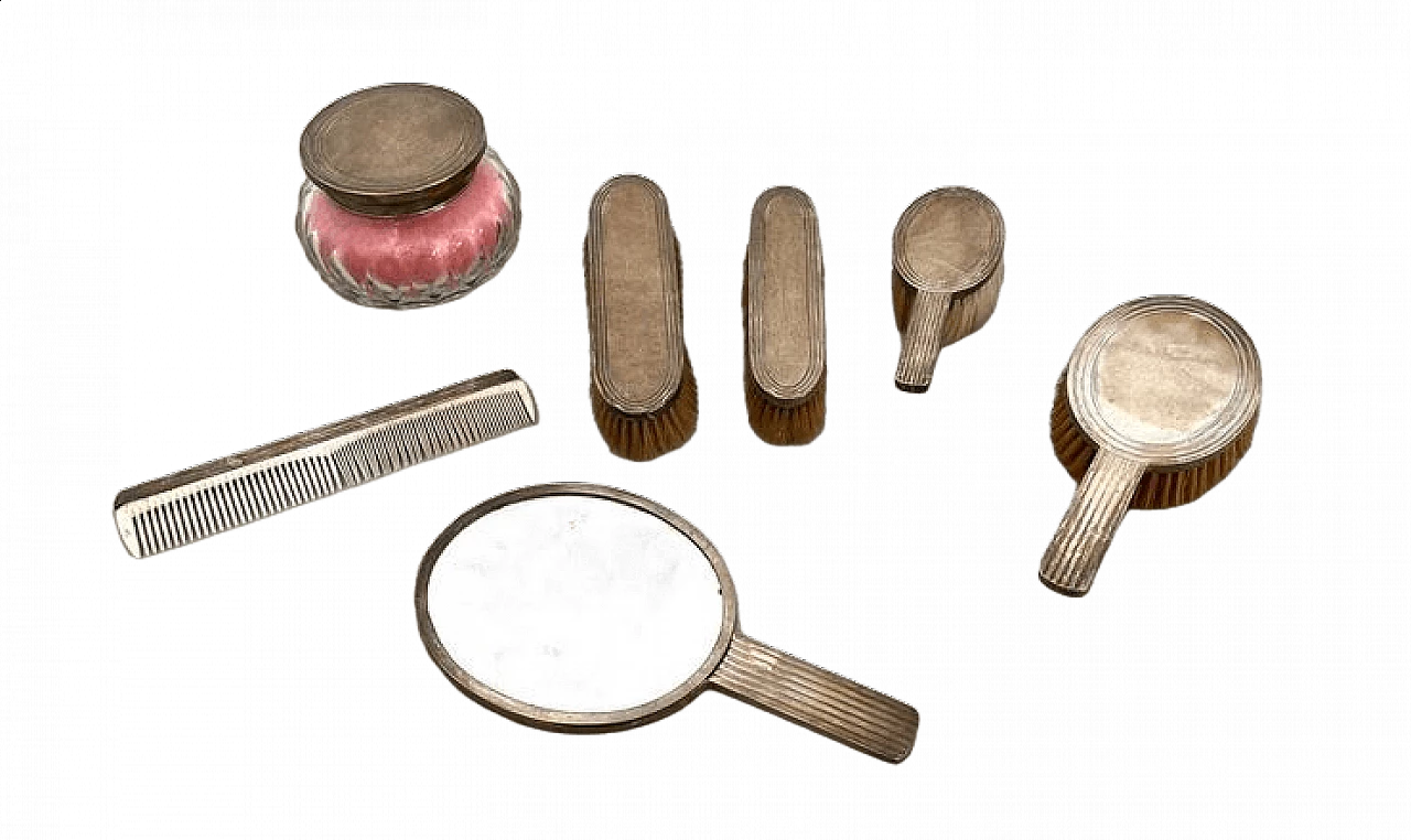 Set in argento da toilette, anni '30 1474549