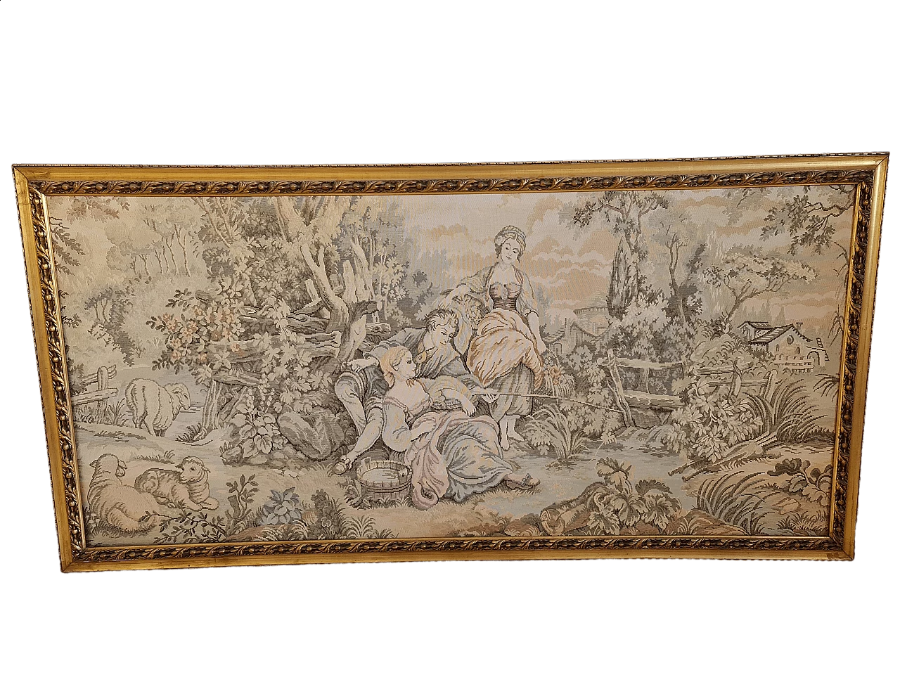 Arazzo incorniciato, anni '60 1474594