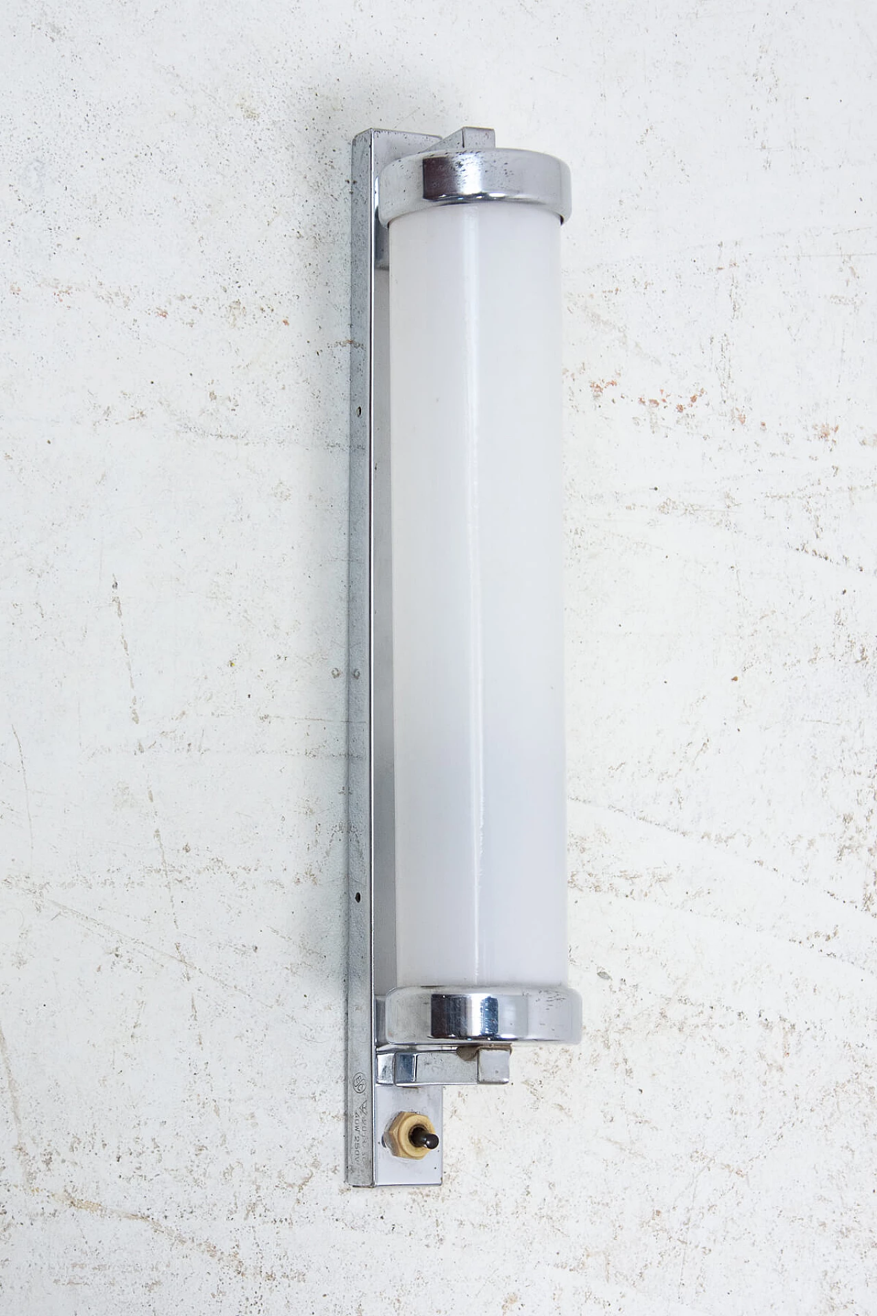 Chromed Bauhaus-style wall lamp, 1930s 1474775