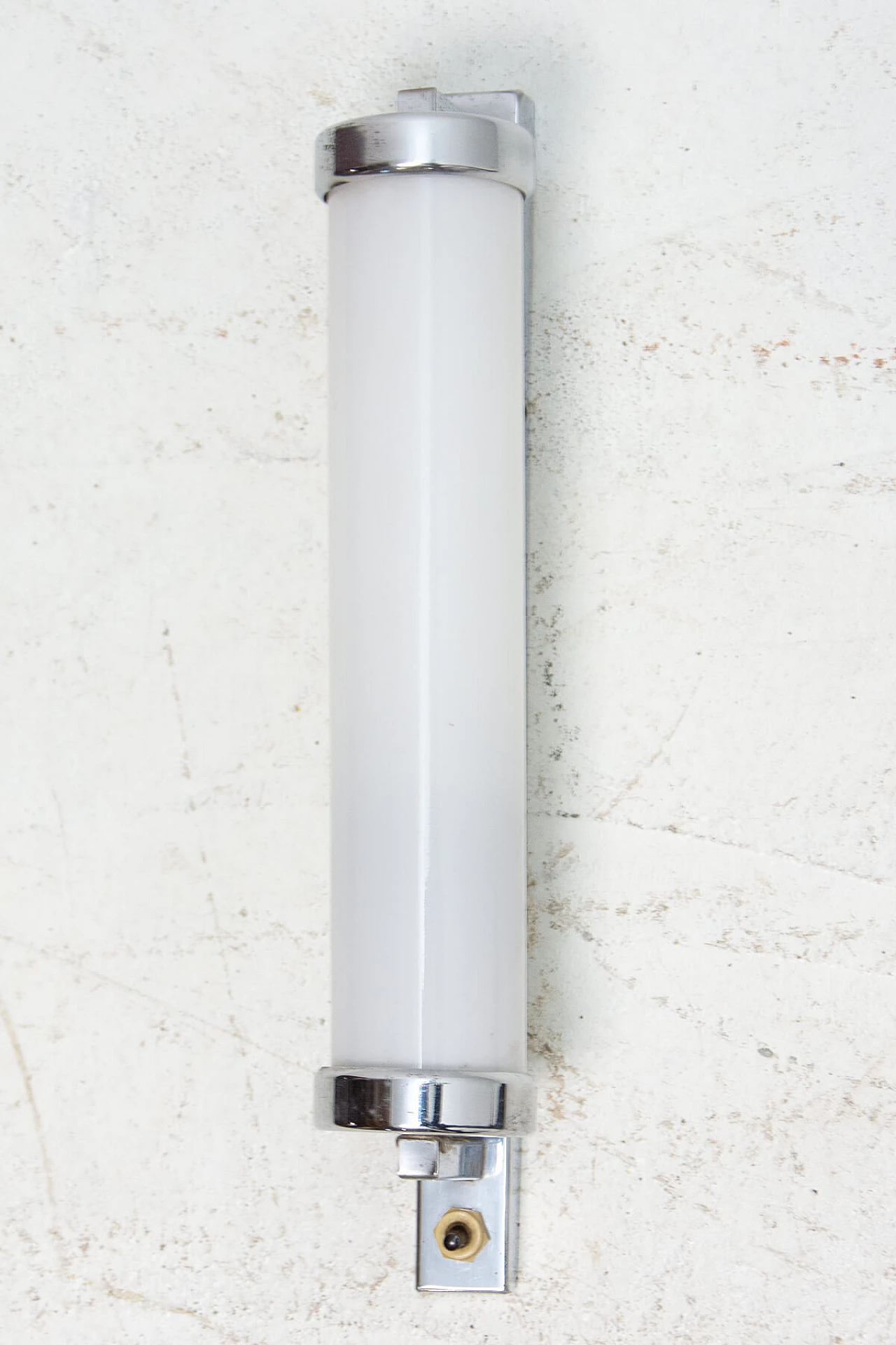 Chromed Bauhaus-style wall lamp, 1930s 1474782