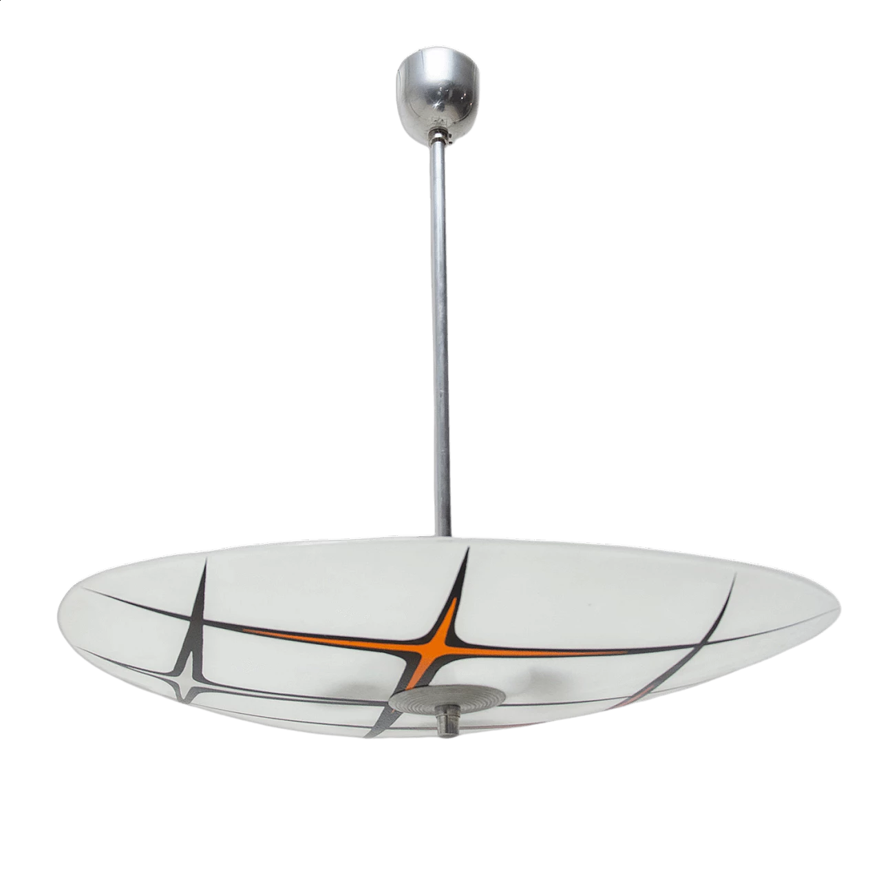 Chandelier with painted decorations, 1960s 1474899