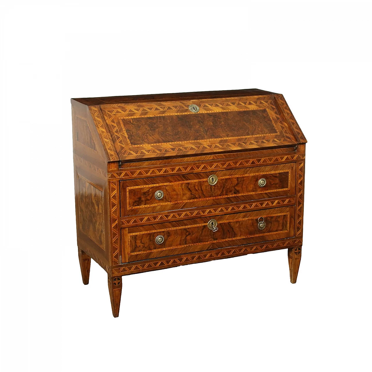 Mobile in stile neoclassico con anta apribile a ribalta, del '700 1475558