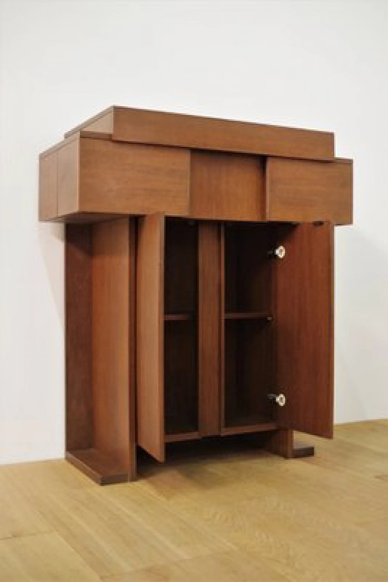 Wooden storage unit, 1970s 1475738