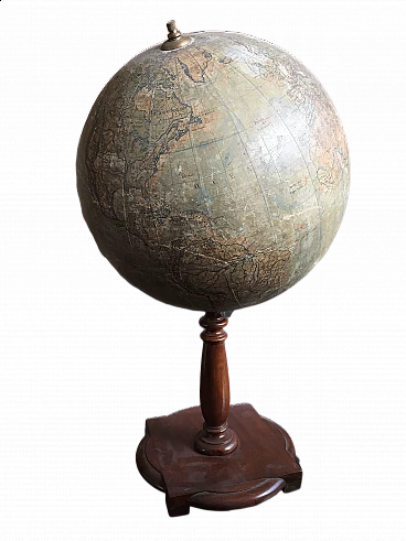 Mappamondo di A. Minelli per Vallardi Editore, anni '30