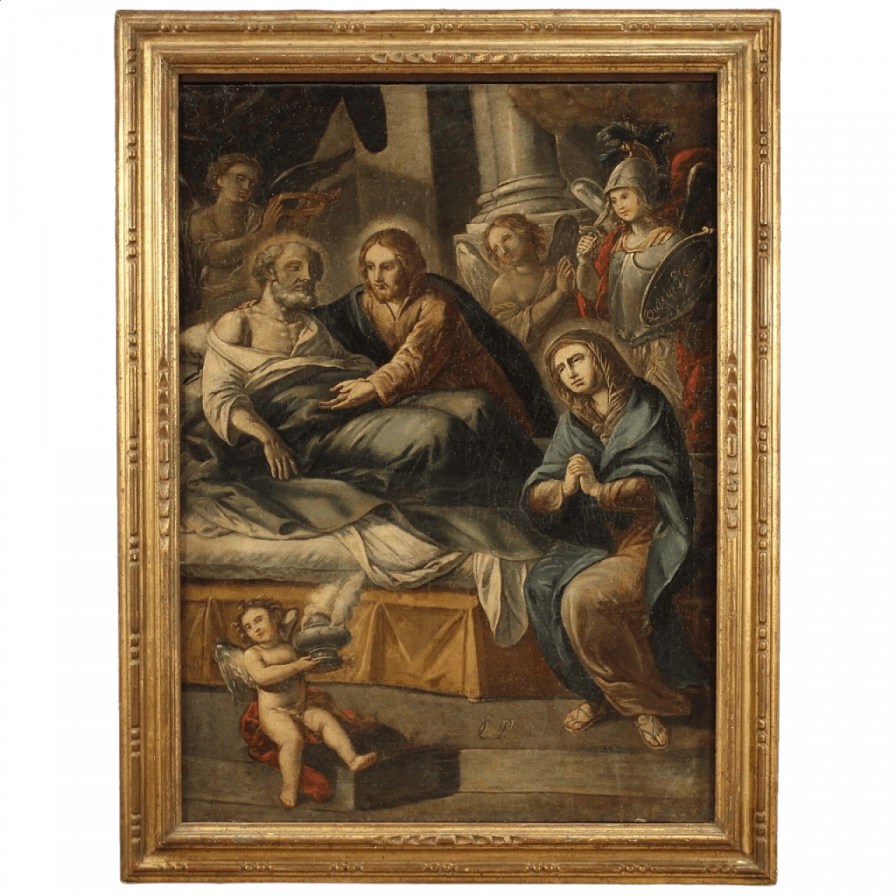 Oil on canvas The Transit of St Joseph, 18th century 1475951