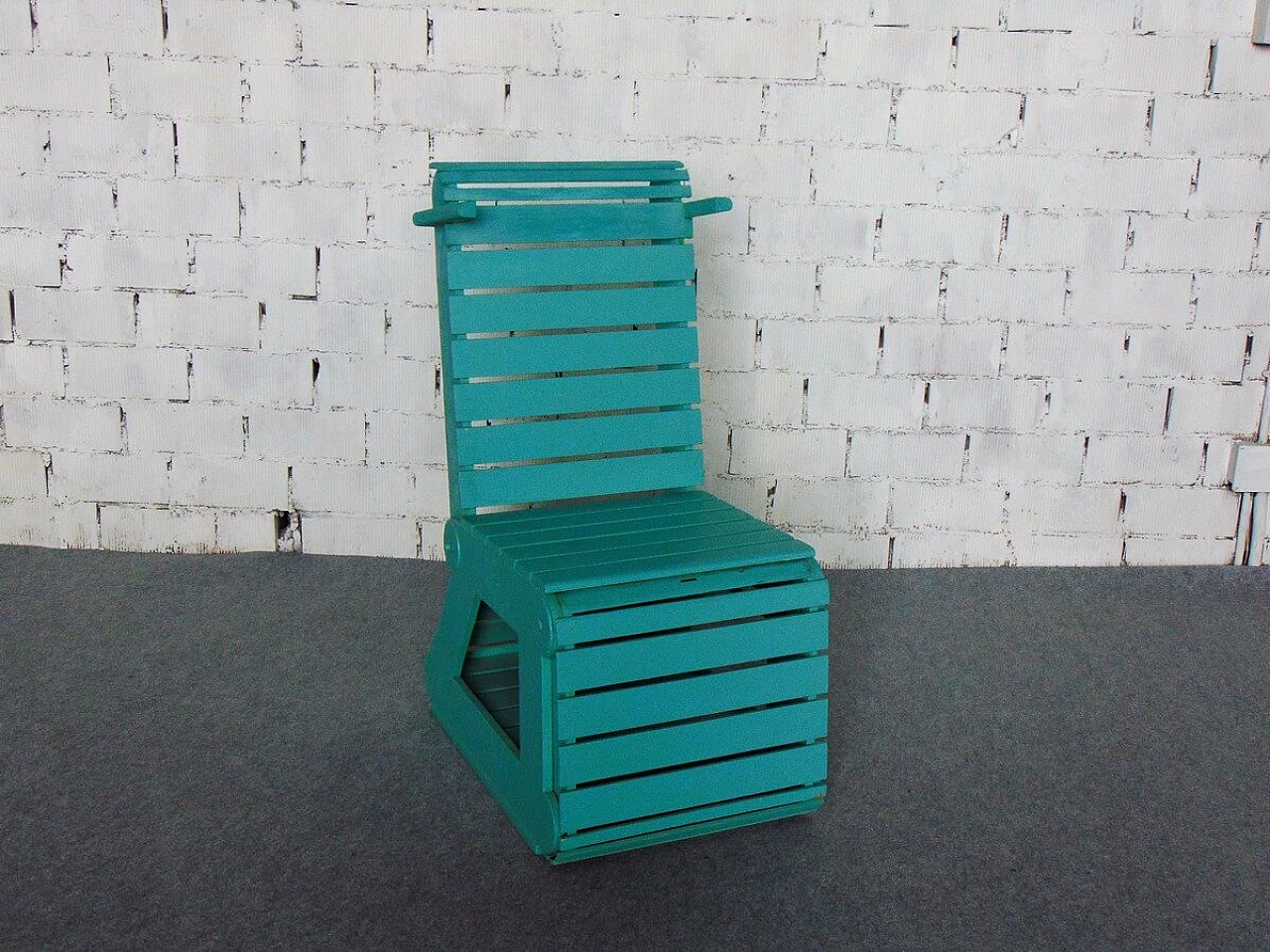 Poltrona da giardino reclinabile, anni '60 1476136