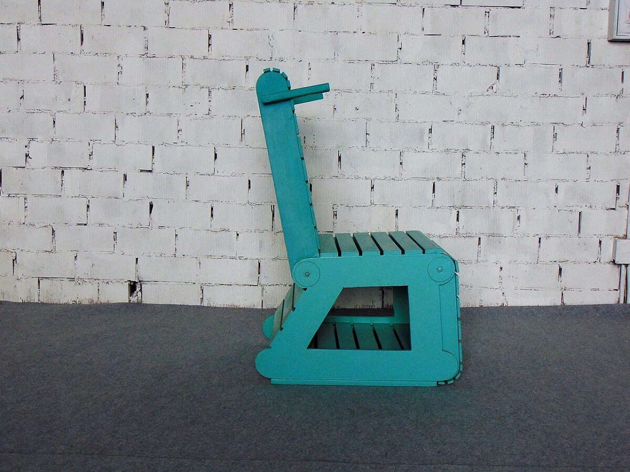 Recliner garden armchair, 1960s 1476137